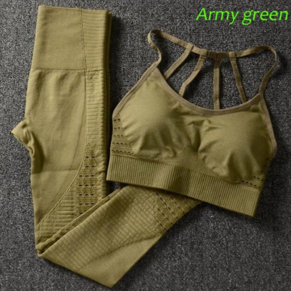 NEW 6 PC WORKOUT GYM GYMSHARK (SHORTS, BRA, LEGGINGS) YOGA LOT SIZE SMALL S XS - Picture 12 of 12